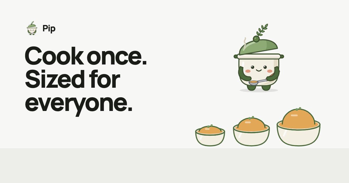I built a meal planner for my family that sizes every plate to each person, and I'm looking for beta